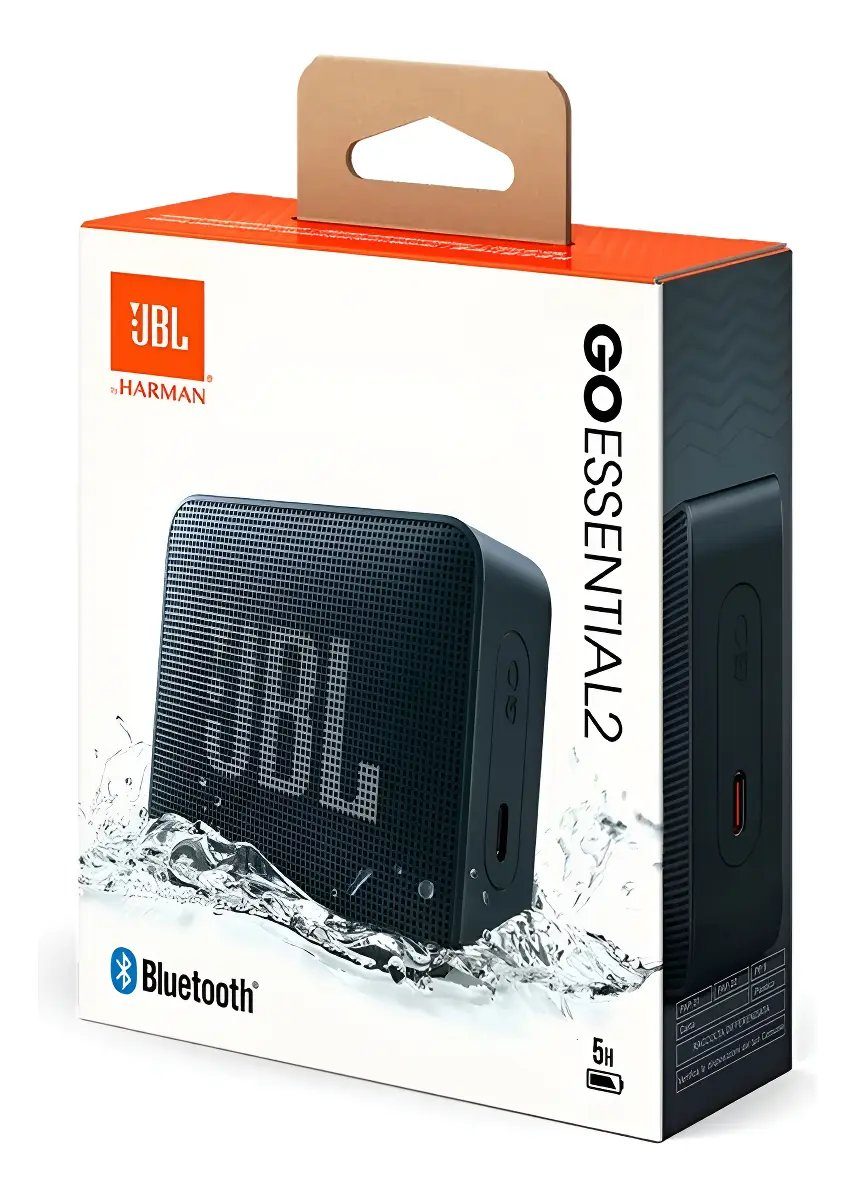 Parlante Jbl Go Essential 2 Usb-c Bluetooth Ip67 Negro Negro